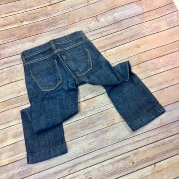 James Jeans Harvey Crop Medium Wash Stretch - Picture 4 of 8